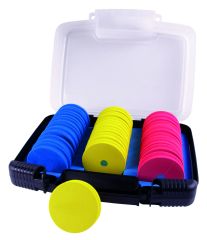 BOÎTE DE 24 PLIOIRS RONDS 65MM