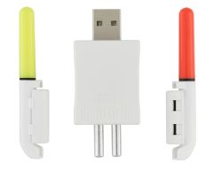 LED X 2 + USB CHARGER