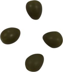OVAL BLACK BEAD WITH INNER HOLE